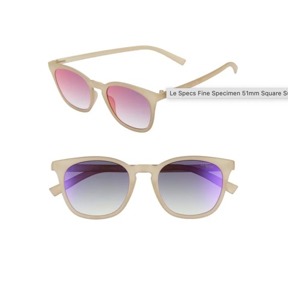 Le Specs Fine Specimen 51mm Square Sunglasses main image 8